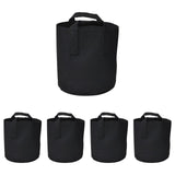Durable | Grow Bags For | Vegetable | Tomato | Potato | Carrot | 1 Set 5 pcs