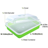 Best Seedling Grow Tray | Hydroponics System | Grow Nursery Pots Tray