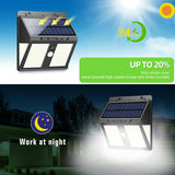 LEDs Solar Light PIR | Motion Sensor | Wall Lamp | Outdoor | Waterproof
