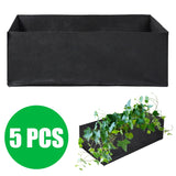 Durable | Grow Bags For | Vegetable | Tomato | Potato | Carrot | 1 Set 5 pcs
