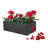 Durable | Grow Beds Square | for Vegetable & Flowers | Reusable with Handles