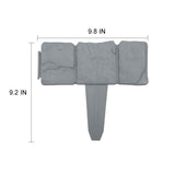 10Pcs Plastic Garden Fence | Flower Bed Border