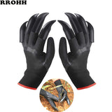 High Quality Garden Gloves | Rubber With Claws | Easy To Dig & Plant
