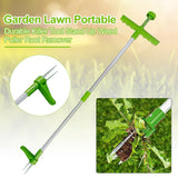 Best Root Remover Durable Manual | Lightweight Weed Puller | Aluminum Long Handled Portable