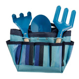 Kids Garden Tools Set | Tote Metal Wooden Handle | Beach Sandbox | Early Learning Guide