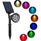 Solar LED Light for Outdoor with 7 Colors