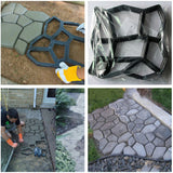43x43cm | Driveway Paving Brick | Path Maker Mold
